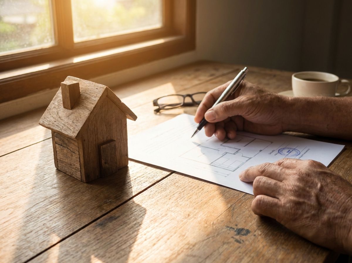 Reviewing a home insurance policy document